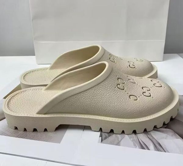 Luxo designer masculino feminino chinelos sandálias sapatos slide verão moda larga plana flip flops sapatos de praia 68