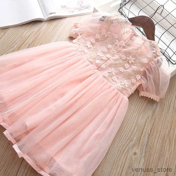 Mädchenkleider Mädchen Kleider Sommer Baby Kinder Kleidung Prinzessin Pink Tutu Kleider Party Abend Kostüm Kleinkind Kinderkleidung 5 Jahre Strand Kleidung