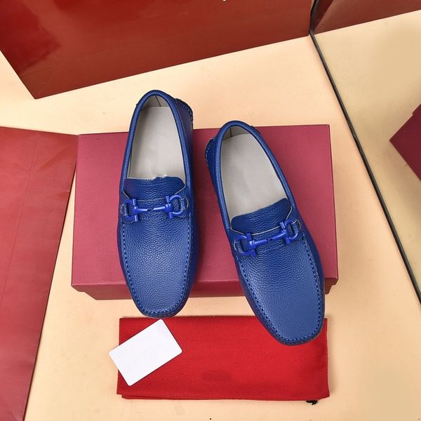 39 Modello Mocassini uomo in pelle scamosciata di lusso 2024 Scarpe casual per uomo Scarpe da barca firmate Uomo fatto a mano Slipon Scarpe da guida Mocassini maschili Zapatos