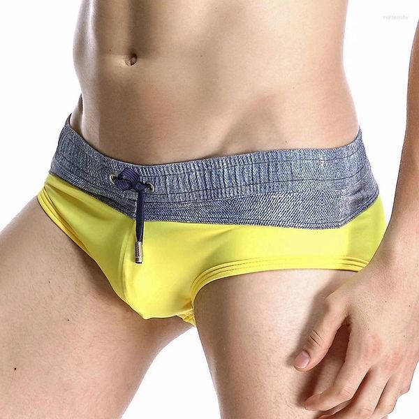 Men's Swimwear Mens Swim Briefs Bikini Swimming Trunks for Man Swimsuit Beach Shorts Brethable Board Wear