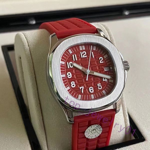 Новые элитные женские часы Huayi, высококачественные часы, модный циферблат 36 мм, разноцветный резиновый ремешок, уникальные стильные часы