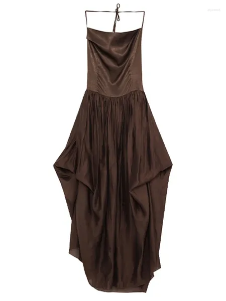 Sıradan elbiseler yaz vintage seksi moda kadın korse elbise omuz şık tunik kalça yüksek bel yarık kayış balo elbisesi coquette