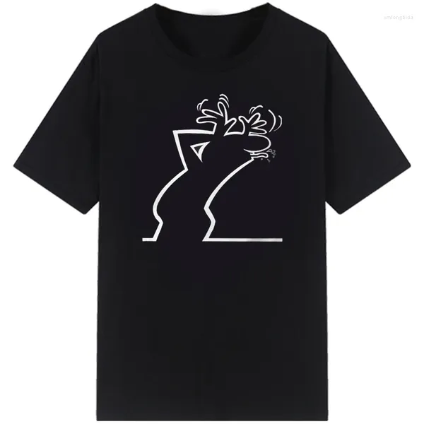 Männer T Shirts Die Linie Osvaldo Cavandoli TV Männer Frauen Stil Streetwear T-shirt Mode Hemd Rundhals Casual Tops sommer Camiseta