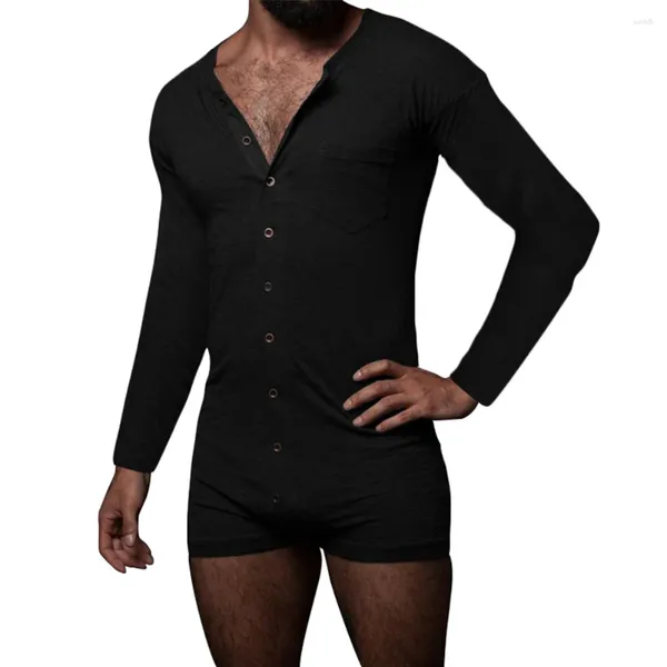 Fatos masculinos respirável bodysuit masculino para baixo macacões de alta qualidade longo homem roupas M-3XL calça poliéster macacão