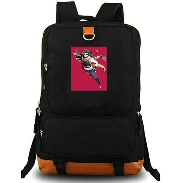 Lisa mochila jojo bizarre aventura mochila eco amigável mochila anime impressão mochila lazer mochila portátil pacote de dia