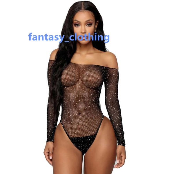 Neue Ankunftsfarben Fishnet Teddy Bodysuits Catsuit Sexy Dessous Frauen Baby Doll Mesh Erotische Nachtwäsche Bodystockings