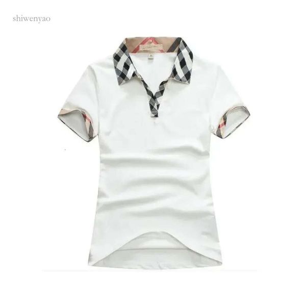 Оптовая классическая мода высококачественная бренда бренда женская футболка полоса