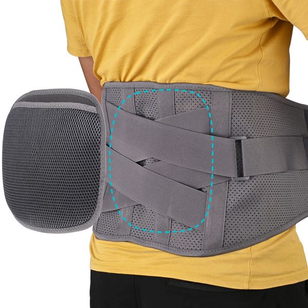 Rückenmassagegeräte Dekompression Lenden Sie Backgürtel Taillenband unterer Rückenstütze Klammerscheibe prorude Wirbelsäule orthopädischer Schmerz Relief Selbsthitzung 231218