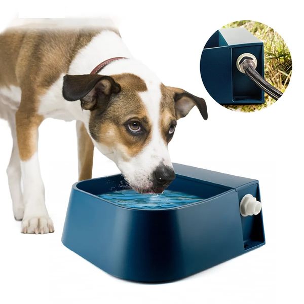 Tigela para animais de estimação, alimentador para cães, armazenamento automático de água, bebedouro para gado e ovelhas, tigela de comida para animais de estimação, atacado