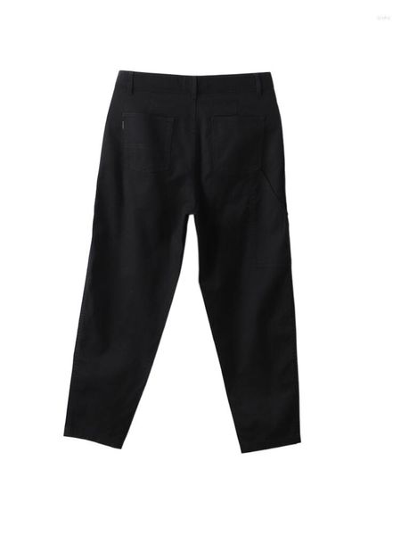 Мужские брюки TPN Casual Модные тенденции Черные, длиной до щиколотки