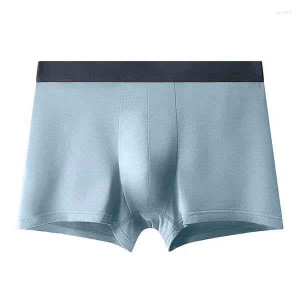 Unterhose Männer Trunks Bulge Pouch Boxer Weiche Modale Atmungsaktive Unterwäsche Slip Homme Knickers Mode Männliche Dessous Boxershorts