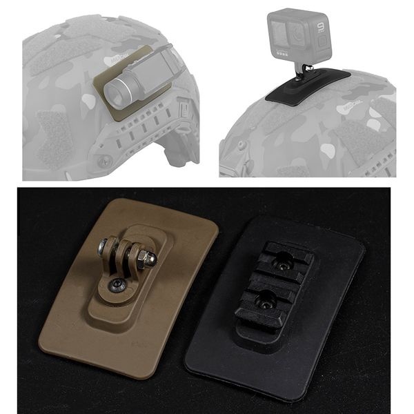 Esportes ao ar livre airsoft engrenagem tático rápido capacete loop vara acessório de montagem adaptador NO01-175