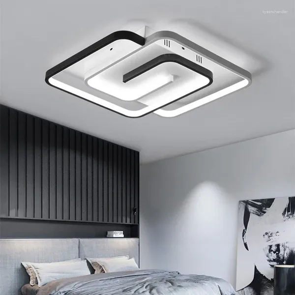 Deckenleuchten Moderne LED-Kronleuchterlampe für Wohnzimmer Esszimmer Schlafzimmer Restaurant Küche Loft Home Decor Beleuchtung Fixture Glanz