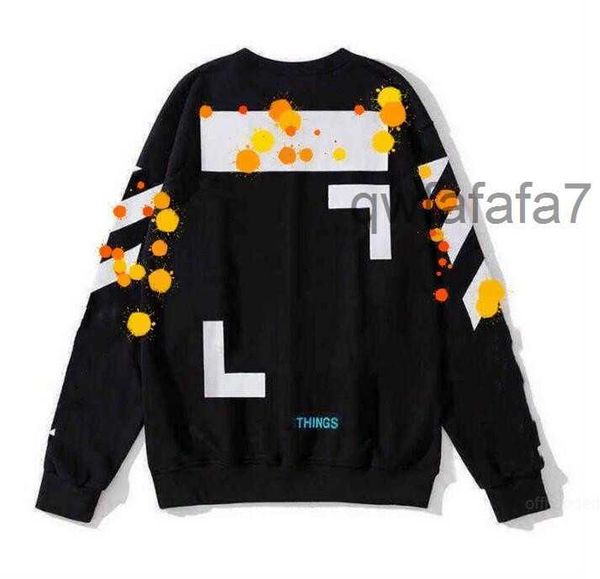 2023 Herren Hoodies Sweatshirts Weiß Designer Fashionoff Flower Herren Hoodie Unisex Frauen Mit Kapuze Lässiger Pullover Chromees Hearts GQEG WWMG