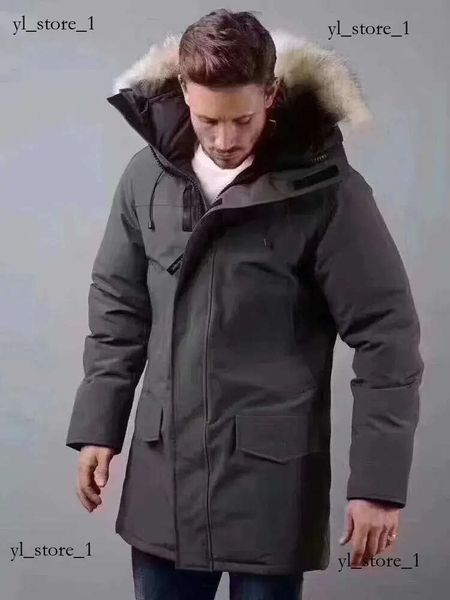 Новая канадская куртка Стиль ветрозащитный дизайнерский гусь Канада женский мужской пуховик из белой канадской ткани уличное пальто с капюшоном теплое 2395