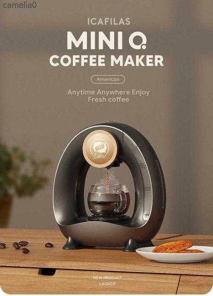 Kaffeemaschinen, Kaffeetropfmaschine, Übergießbrüher, automatischer Topf, automatische Einzelkaffeemaschine, tragbare Mini-Kaffeemaschine, Serviermaschine, Reisetyp, manueller Filter, L231219