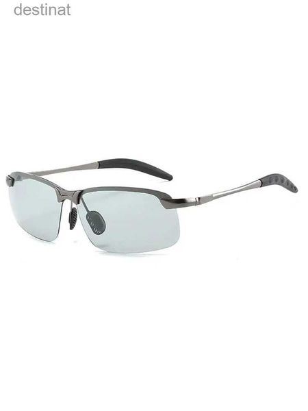 Sonnenbrillen Herren, polarisierte Farbwechsel-Sonnenbrille, Fahrer, polarisierte Farbwechsel-Brille, Farbwechsel-Nachtsicht und Tag ViL231218