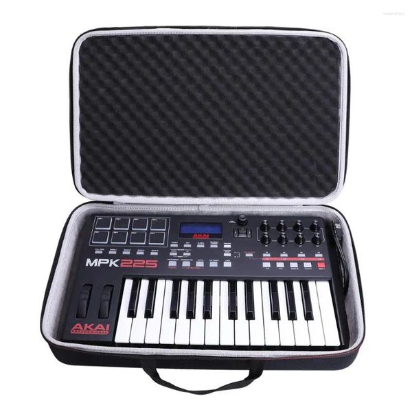 LTGEM wasserdichte EVA-Hartschale für Akai Professional MPK225 MIDI-Keyboard-Controller