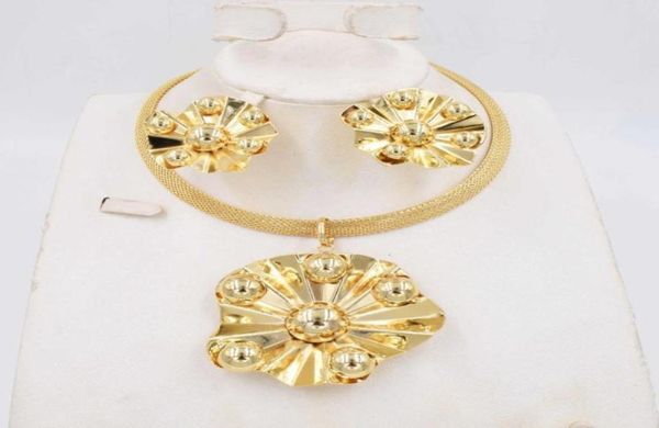 4 conjuntos dubai ouro plat alta qualidade moda áfrica conjunto de jóias de casamento neckalce brinco women58716876747627