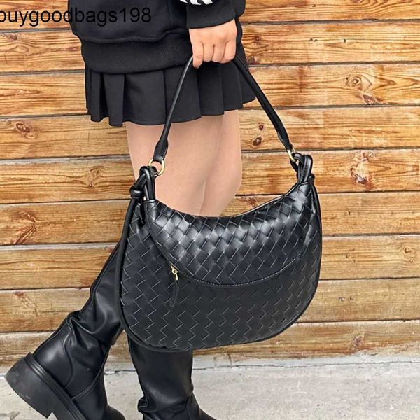 BottegaaVeneta Borse Borsa a tracolla Gemellis Nuova moda e tendenza Gemini in pelle intrecciata a mano sotto le ascelle polso dritto da donna