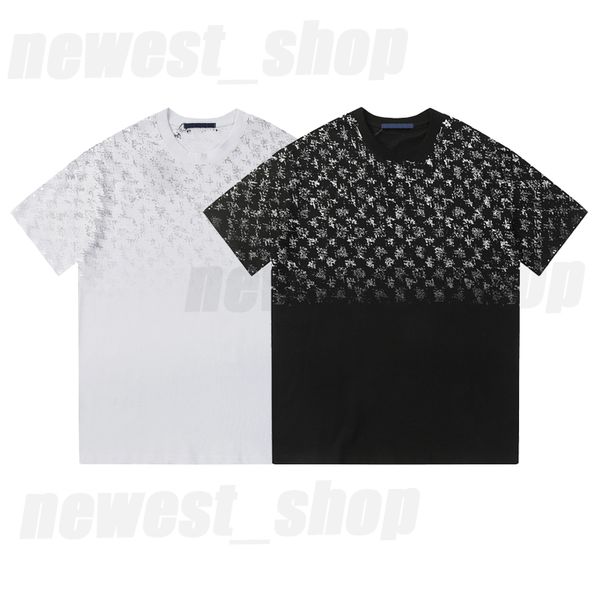 Verão designer mens camiseta de algodão t-shirt paris luxo tshirt t-shirt das mulheres clássica geometria carta impressão simples casual algodão tee tops