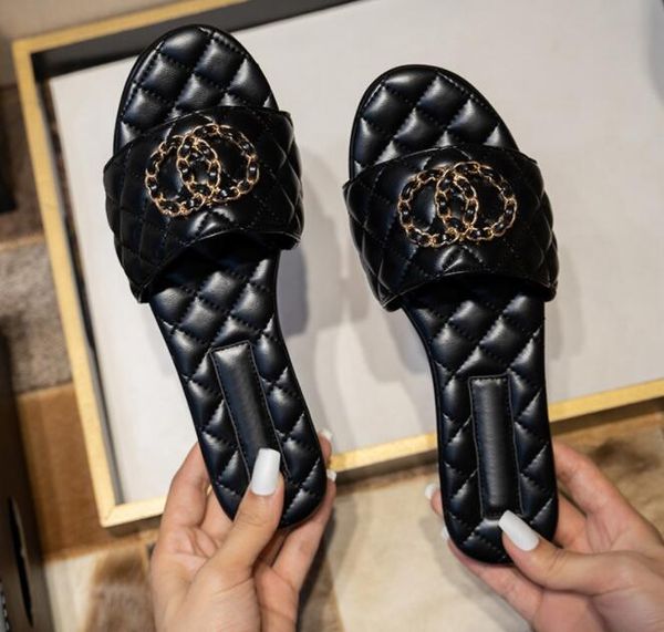 Designer Gummi Slides Sandalen Blooms braun schwarz weiß Web Mode Herren Hausschuhe Damen Schuhe Strand Flip Flops mit Blume 36-42 F689
