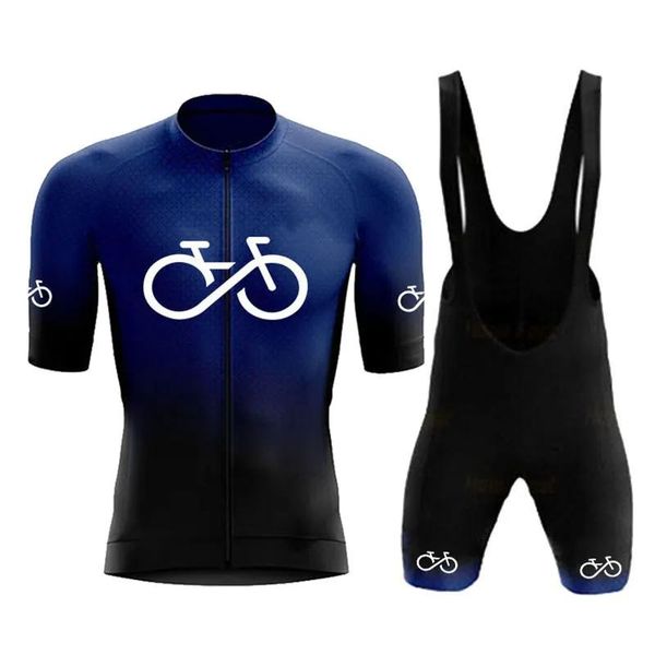 Set Maglia da ciclismo Set 2023 Abbigliamento da uomo estivo Pantaloncini Mtb Ciclo Completo Uniforme maschile Giacca da strada Pantaloni Gel Tuta da bicicletta Sport Se