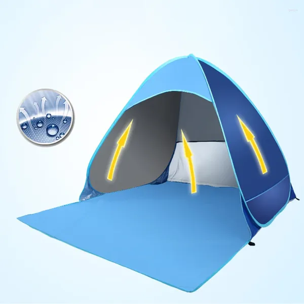 Tendas e abrigos Outdoor Beach Tent 165 150 110cm Automatic Instant Shade Sun Shelter Canopy