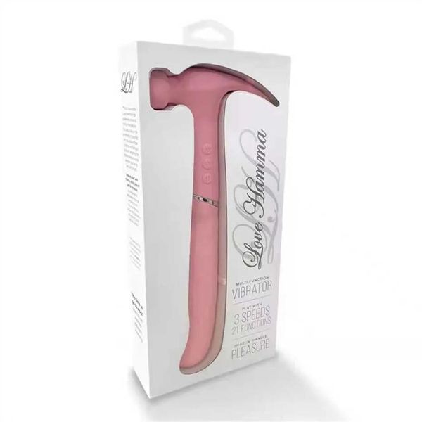 Massagebaste Frauen -Doppelhammer -Vibrationsstange zweite Simulation AV Stick Jumping Ei Massage Device Erwachsene Produkte 75% Rabatt auf Online -Umsatz