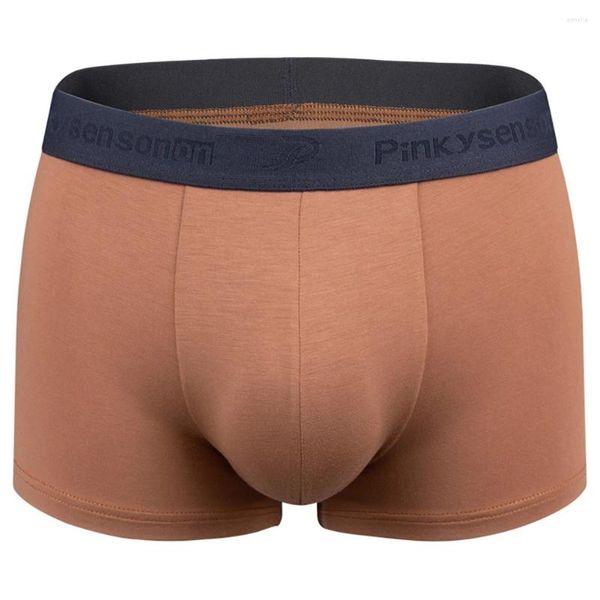 Cuecas sexy boxer briefs clássico shorts calcinha conforto roupa interior baixa ascensão respirável banho masculino fitness ssports