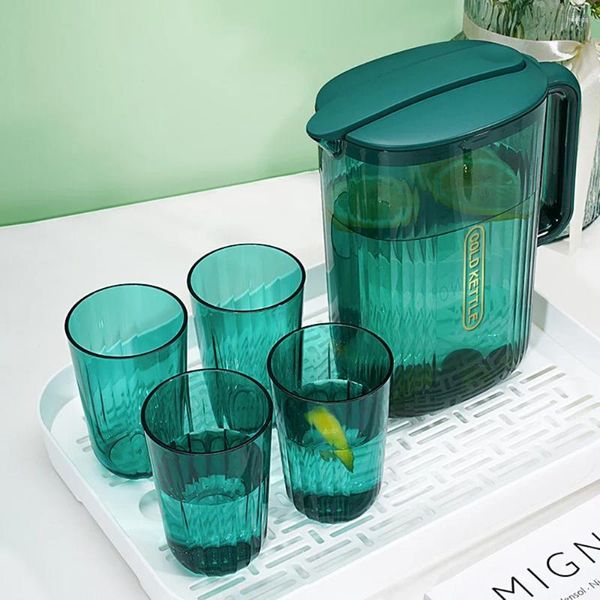 Bottiglie d'acqua Leggera Bottiglia fredda di lusso Filtro per bevande in plastica Bollitore Frigorifero Strumento per la casa Alto livello di aspetto