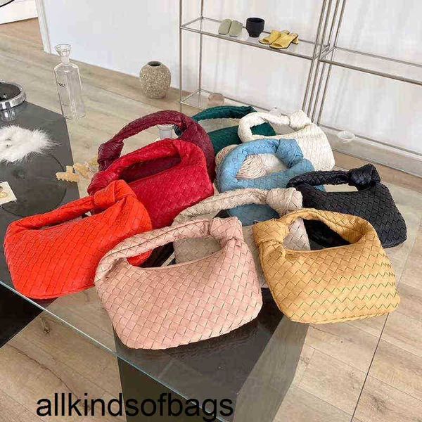 Venetassbottegass Tecido Jodie Bolsa Designer Bolsa Moda Estilo Coreano Feito à Mão Mini Bolsa de Tamanho Médio Bolsa Embreagem Pu Couro Sintético Sacos de Bolinho cy