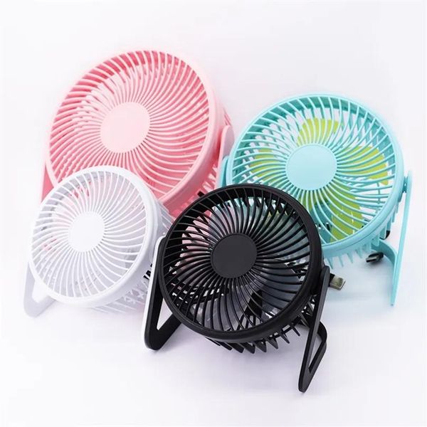 Mini ventilatore USB da giardino da 5 pollici Dispositivo di raffreddamento portatile Tavolo estivo Scrivania Ventole di raffreddamento USB Gadget personali Super muto silenzioso per notebook PC portatile 2