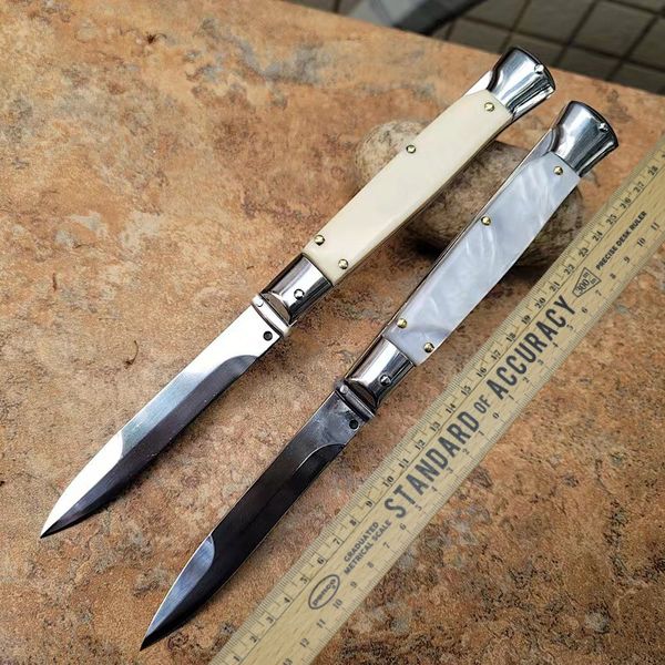 New 9-inch Italian Swingard Automatic Folding Knife Outdoor Camping Survival Self Defense EDC Tool
