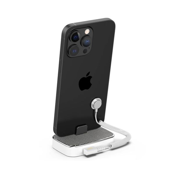 Yeni Cep Telefonu Güvenlik Alarm Standı Ücretli iPhone Hırsız Alarm Sistemi Ekran Cep Telefonu Sergi için Hırsızlık Karşıtı Tutucu