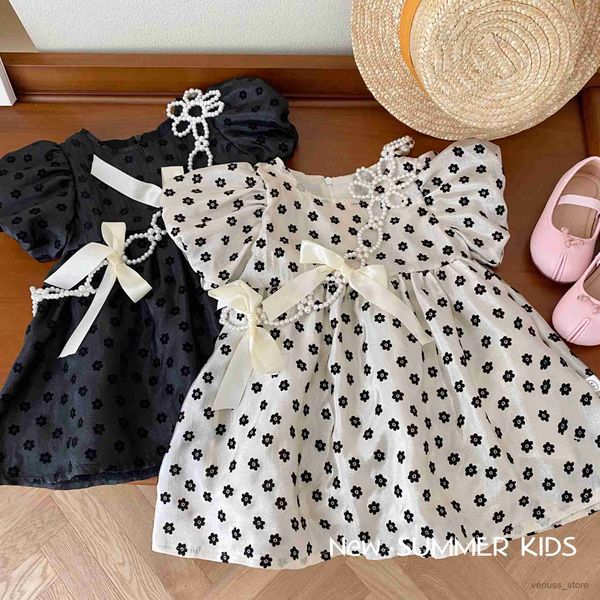 Mädchenkleider Girls 'Polka Dot Kleid 0-6 Jahre altes Sommer Baby Mädchen Prinzessin Kleid Baby Mode Kleid