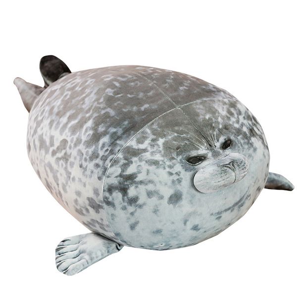 Seal Pillow Tuanzi Little Seal Doll Doll Plüschspielzeug Sea Vergnügung Hall Kissen weich und niedlich Großhandel