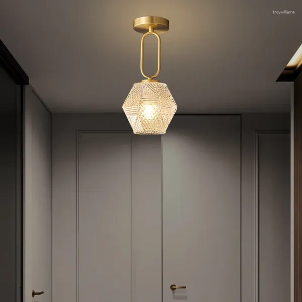 Luzes de teto design de lâmpada led luz para casa moderna iluminação de corredor cozinha vintage