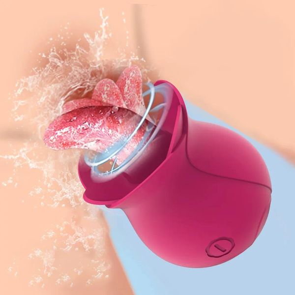 Gegenstände saugen Zungen lecken Vibratoren 10 Modi Klitoris Nippel -Sauger für Frauen Clitoris Stimulator Oral Muschi lecken sexy Spielzeug Produkt