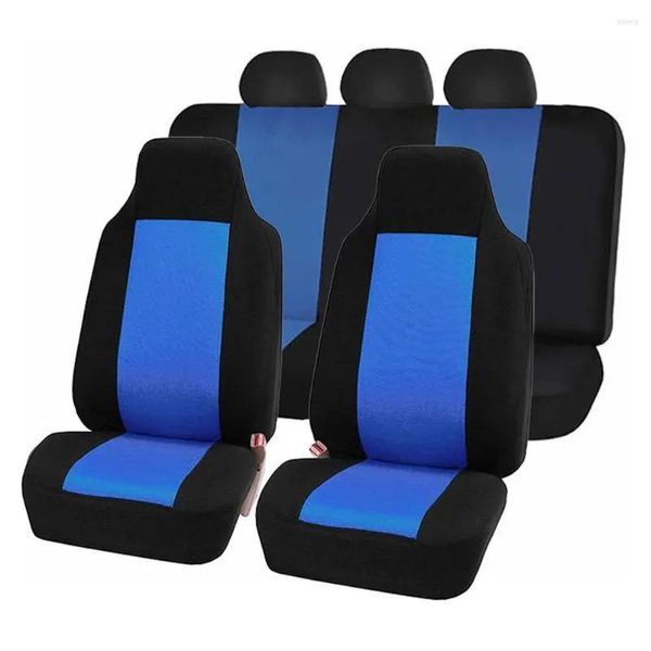 Чехлы на автомобильные сиденья, универсальный чехол, защитная подушка, защитные аксессуары для интерьера с цветными блоками