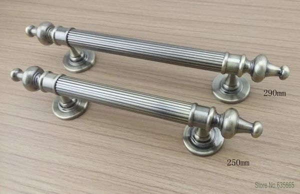 PULLS 1PCS Classic Zinc Light Bronze Porta de madeira Handle Banheiro Varanda Quarto Antigo portão Móveis Hardware Sala Pull Knobs2