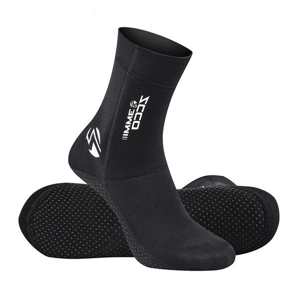 ZCCO SET ZCCO 3MM Neopren Dalış Çorapları Slip Slip Plaj Çorapları Erkekler ve Kadın Kış Katı Yüzme Sıcak Şnorkel Dalış Sörf Çorapları