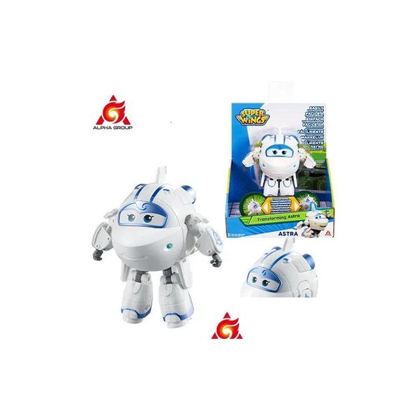 Transformation Toys robot Super Wings 5 pollici Dizzy Donnie Deformazione Airplane Action Action Figure Animazione Kid Drop Delivery GIF Dhuey