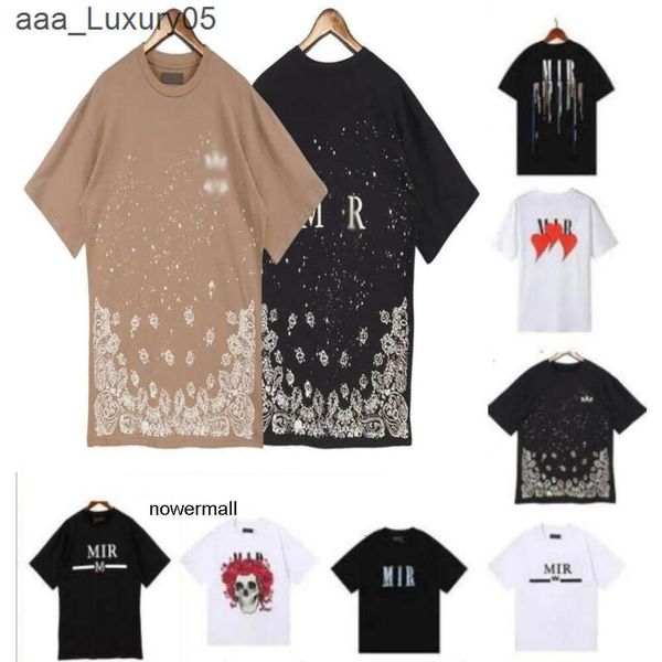 aris am amari tshirts Amirl Quality amirlies camisa am manga amis top imiri degisner amiiri t homem impressão feminino curto designer de luxo curto letra casual tshirt lose te ke2t