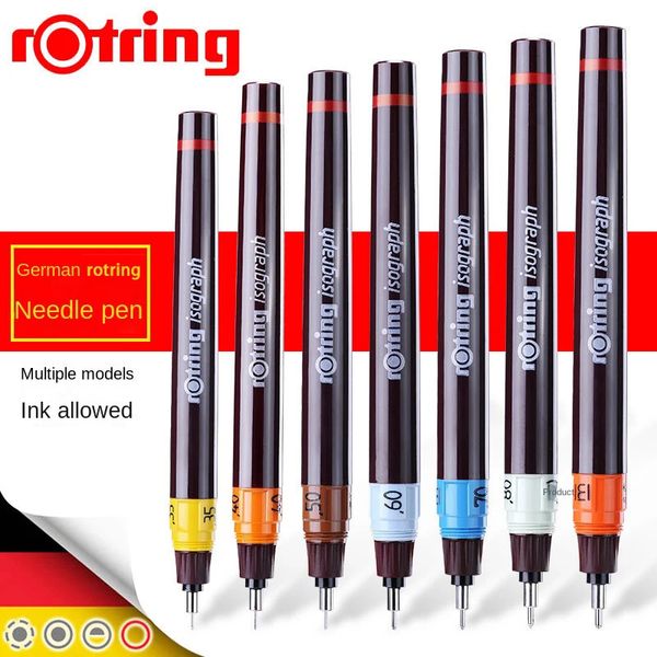 1 Stück Deutscher Rotring ISOGRAPH Nadelrohrstift Technische Zeichnung Major Painting and Drafting Art Marker Fillable Ink 231220