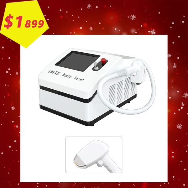 Laser a diodi a 808nm per la rimozione permanente Rimozione Sapphire Premium ICE 1200W Epilate Depilation dela Bars USA Portable Macchina portatile professionale per Spa Not IPL Device