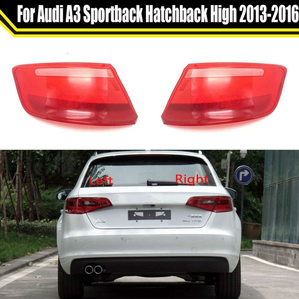 Para Audi A3 Sportback Hatchback High 2013-2016 Luzes de freio da luz traseira de carro Substitua a máscara de tampa da casca traseira automática