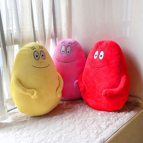 50 cm Familia Barbapapa Muñeca de peluche Tamaño grande Dibujos animados suaves Anime Almohadas rellenas Muñeca Cojín Cojín para niños Regalo para niños 231220