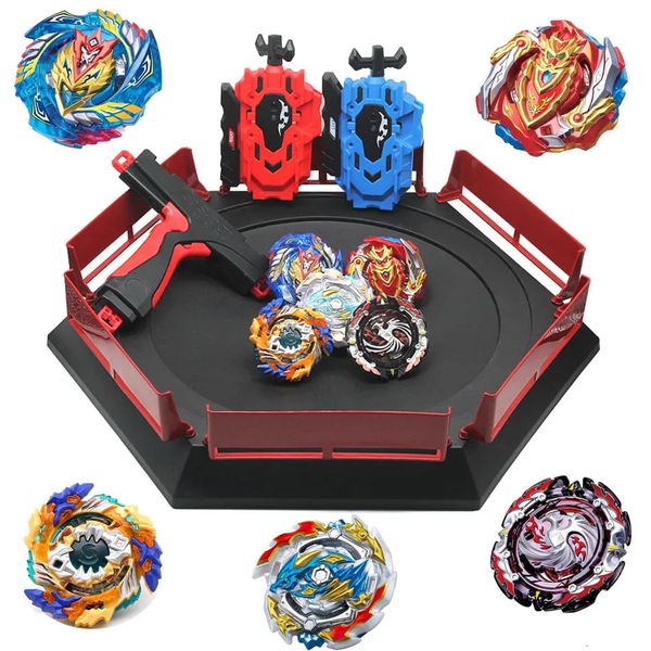 4D Beyblades Все модели Beyblade Burst Toys со стартером и ареной Bayblade Metal Fusion God Bey Blade Blades Toys 231219