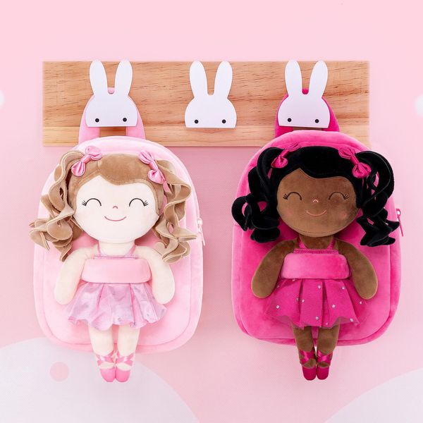 Gloveleya Zaino in peluche per bambini Ballerina Doll Borsa per bambini Regali per neonate 231220